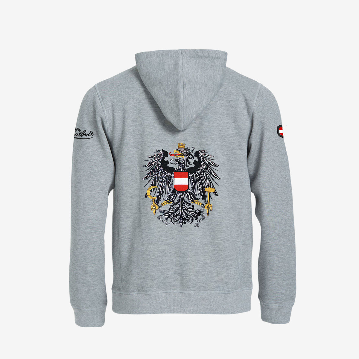 Bundesadler Pullover  #Farbe_Grau