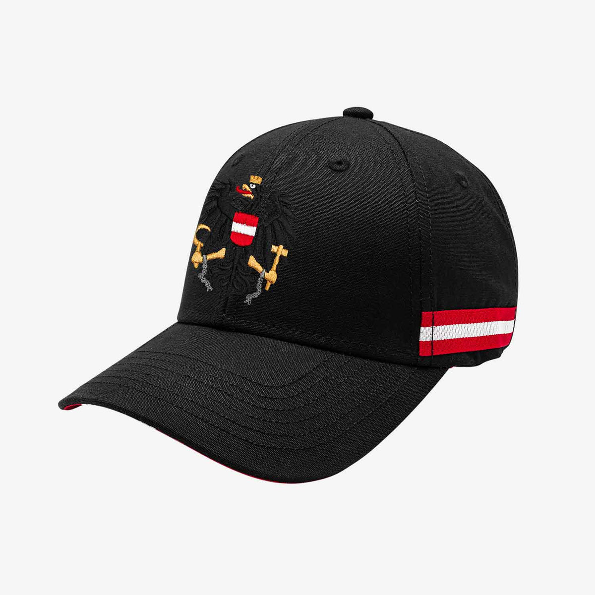 Cap mit Österreich Wappen #Farbe_Schwarz