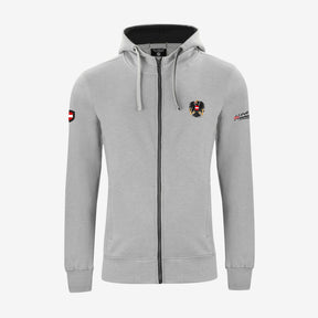 Classic Hoodie mit Adler #Farbe_Grau