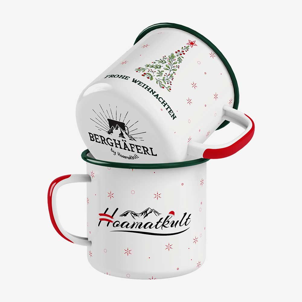 Frohe Weihnachten Tass