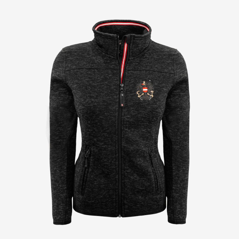 Glitzer Kultjacke mit Österreich Adler