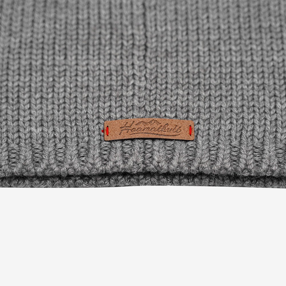 Österreich Adler Leder Merino Beanie