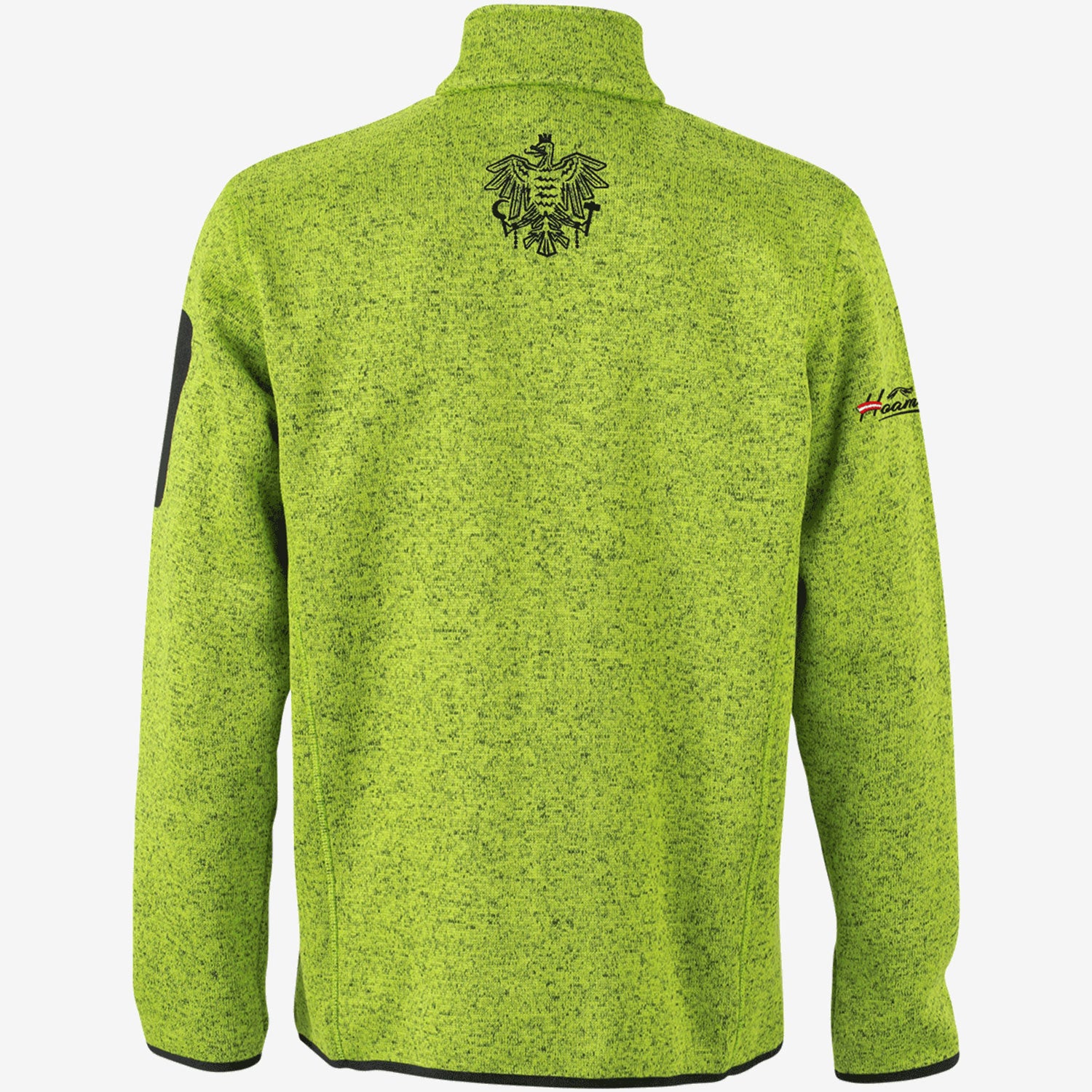 Adler "Kontur" Strickfleece Jacke ohne Kapuze