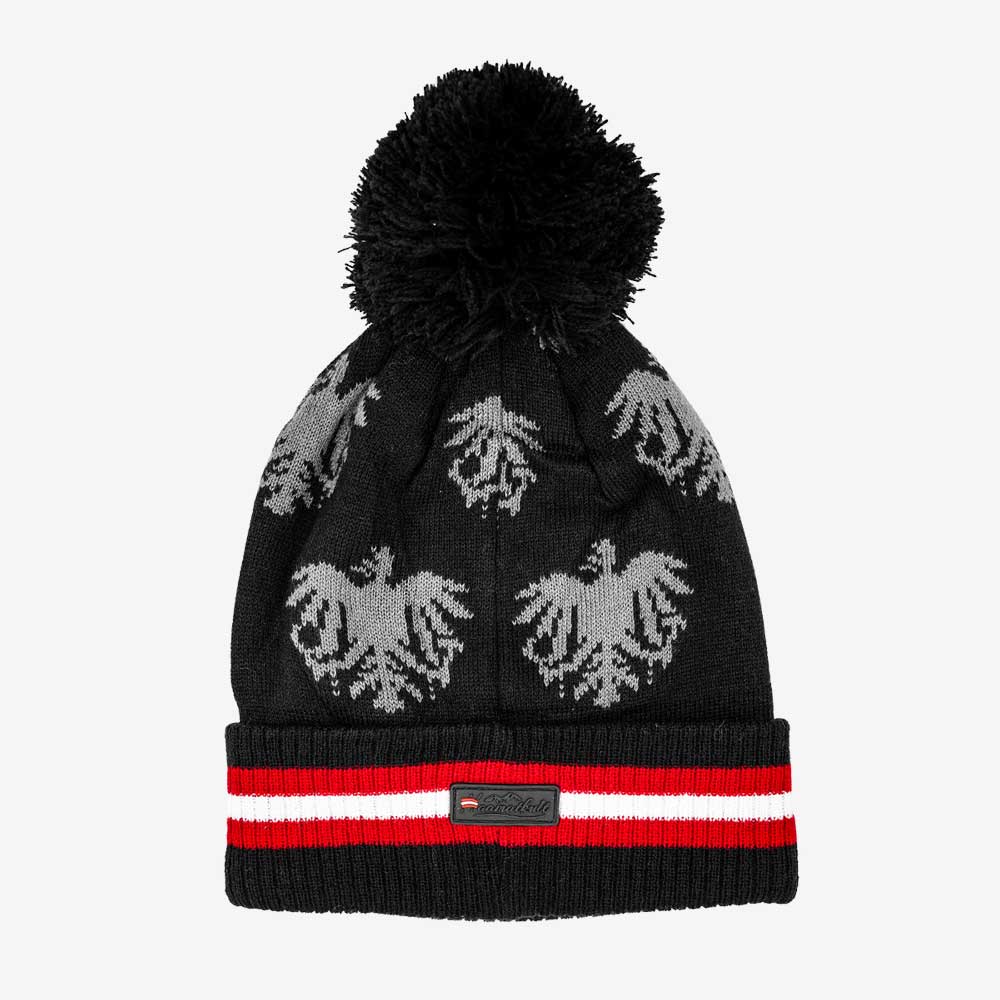 Hoamatkult Haube mit Bommel