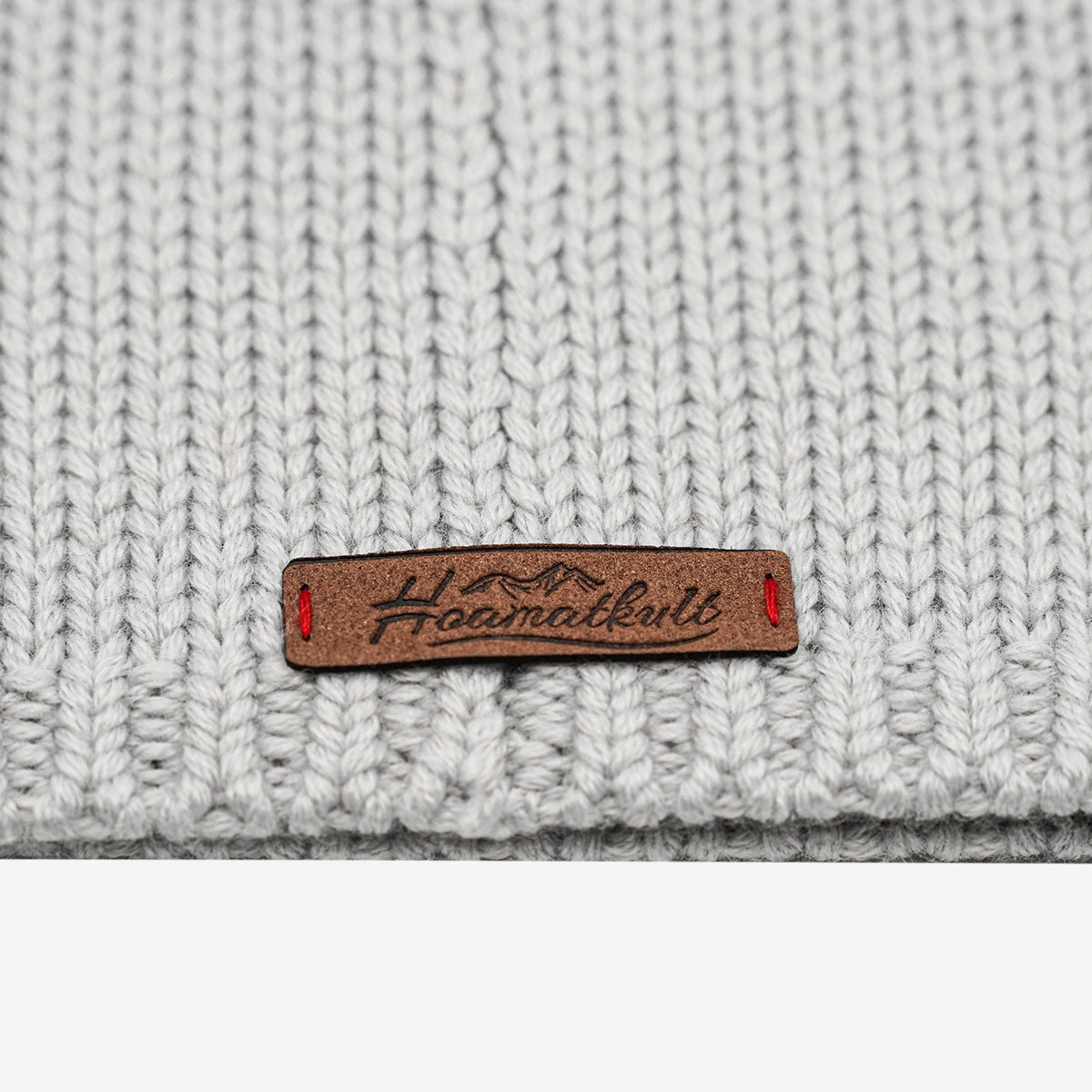 Österreich Adler Leder Merino Beanie