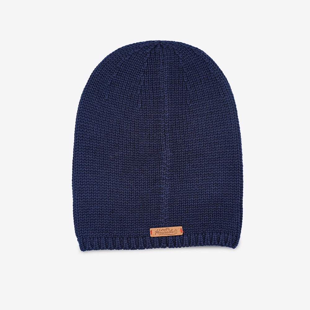 Österreich Adler Leder Merino Beanie