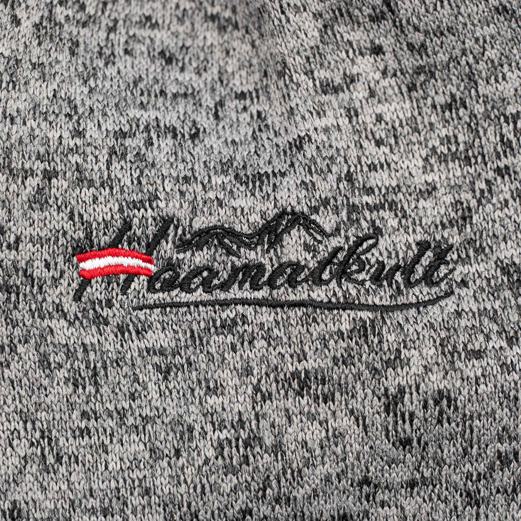 Hoamatkult Stick Logo Österreich Kultjacke dunkelgrau