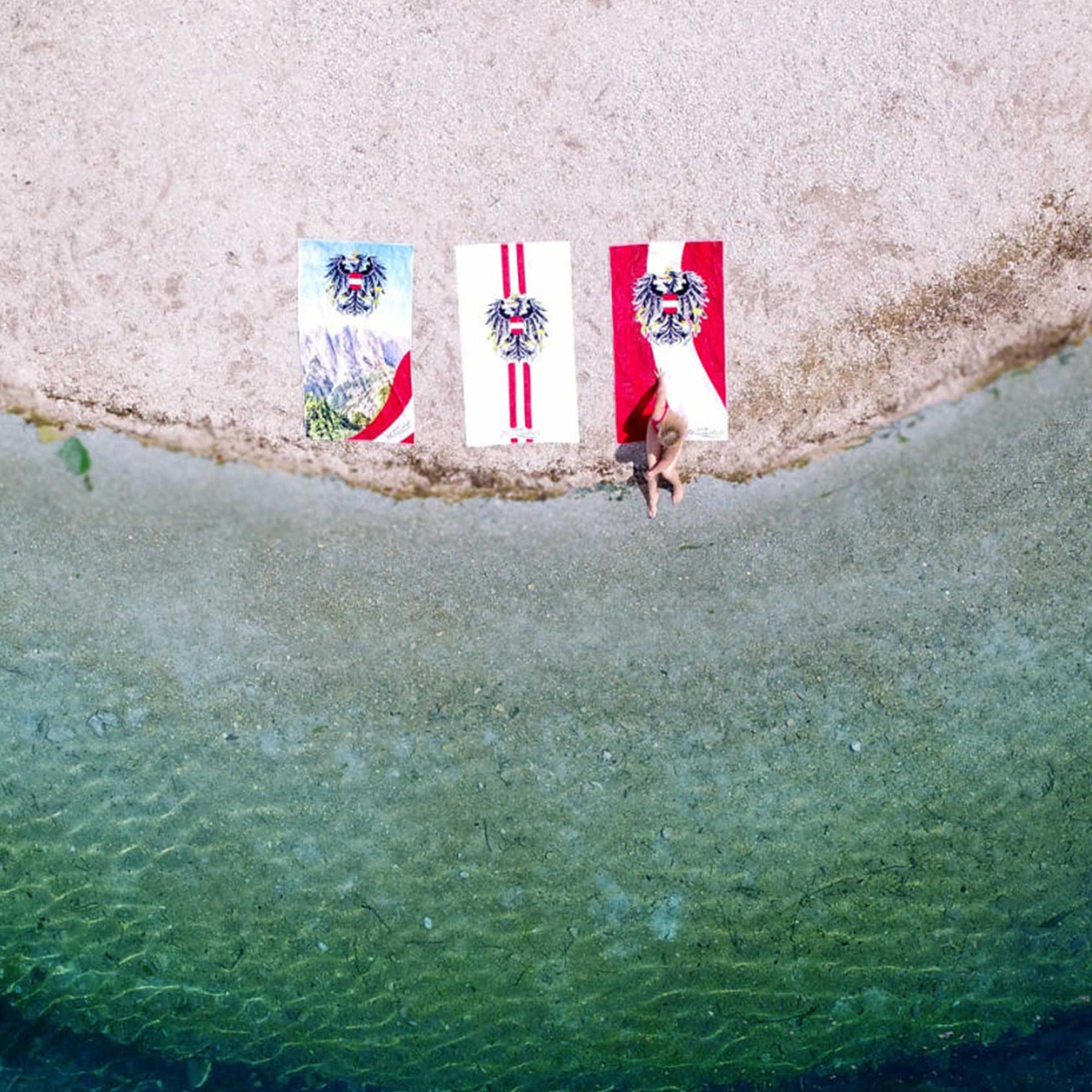 Strand und Liegetücher Österreich Adler
