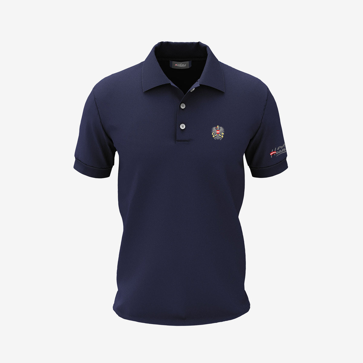 Österreich Poloshirt #Farbe_Navy-Blau