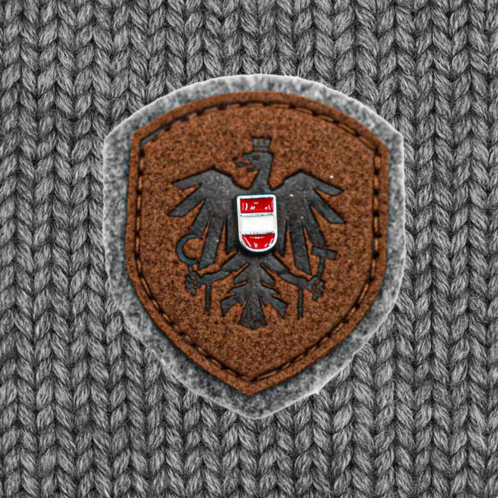 Österreich Adler Leder #Farbe_Grau