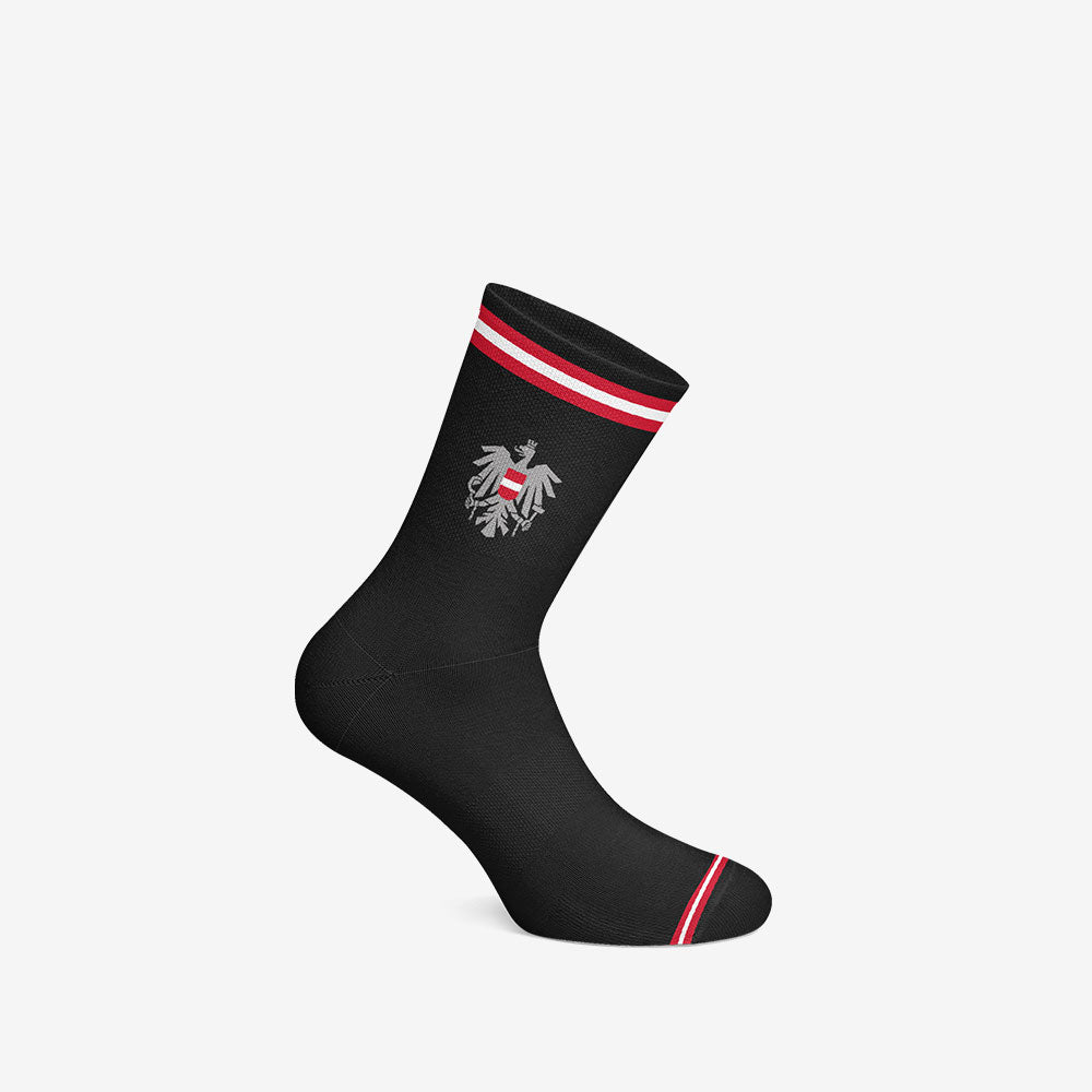 Österreich Adler Socken schwarz