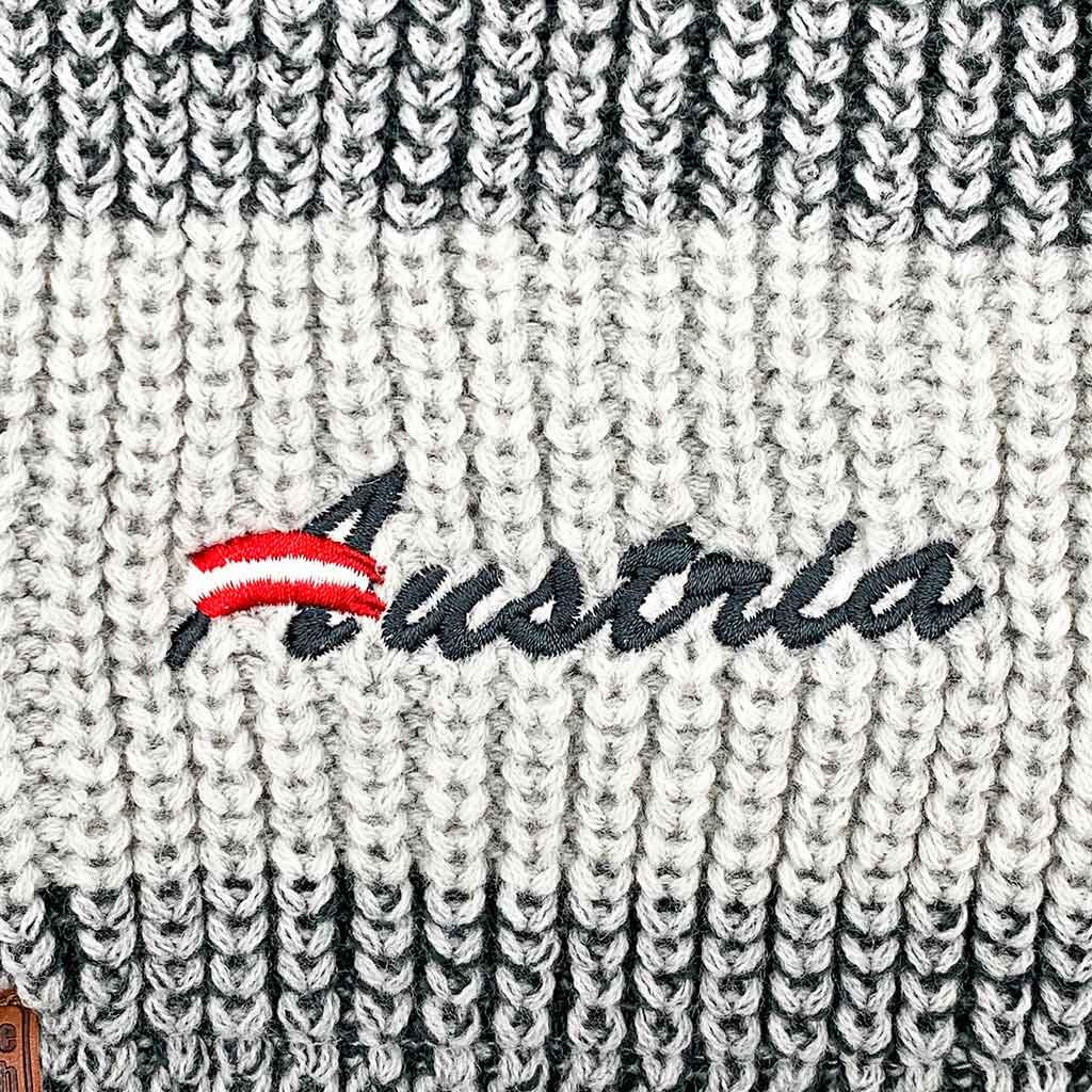 Österreich Adler Stick Beanie