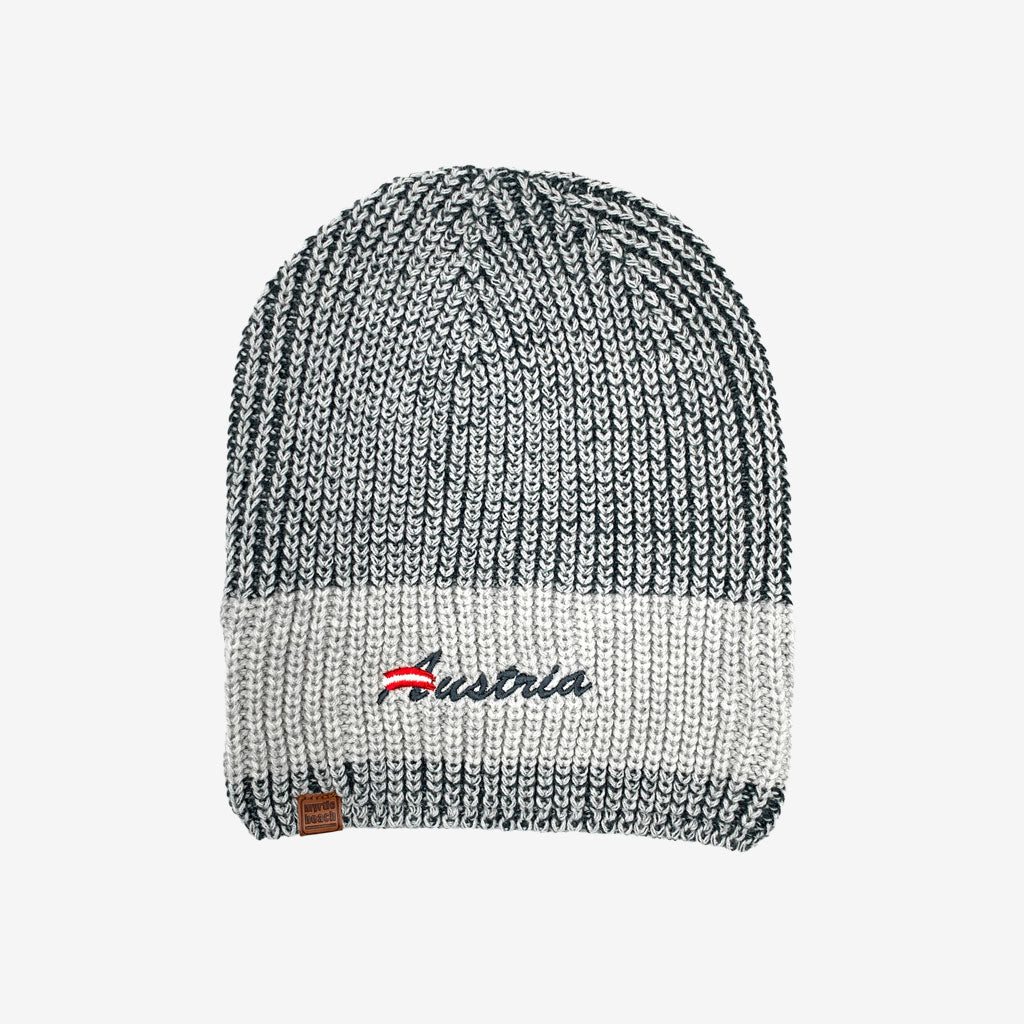 Österreich Beanie grau #Farbe_Grau