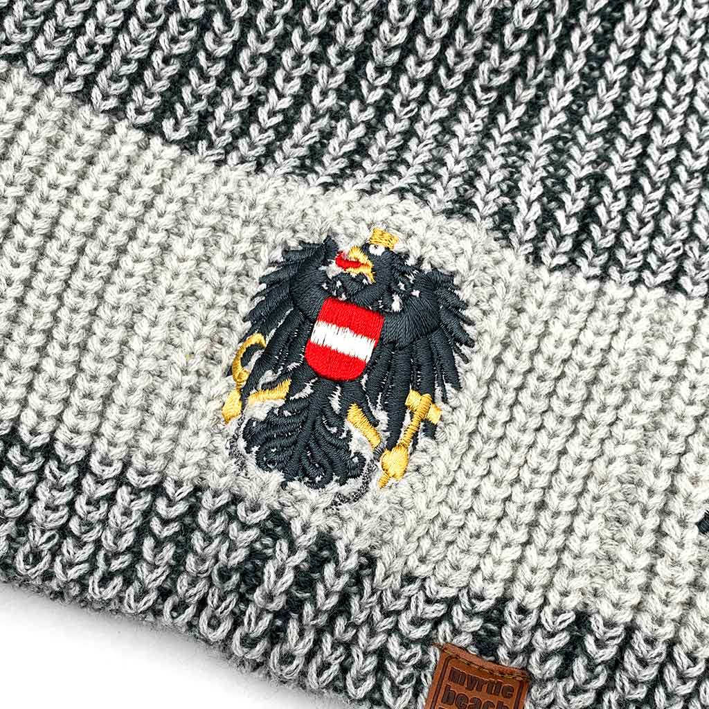Österreich Adler Stick Beanie
