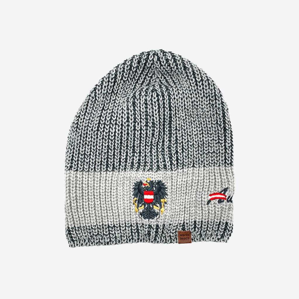 Österreich Beanie grau #Farbe_Grau