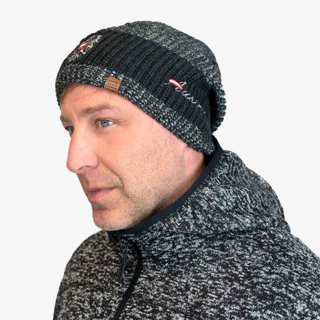 Österreich Adler Stick Beanie