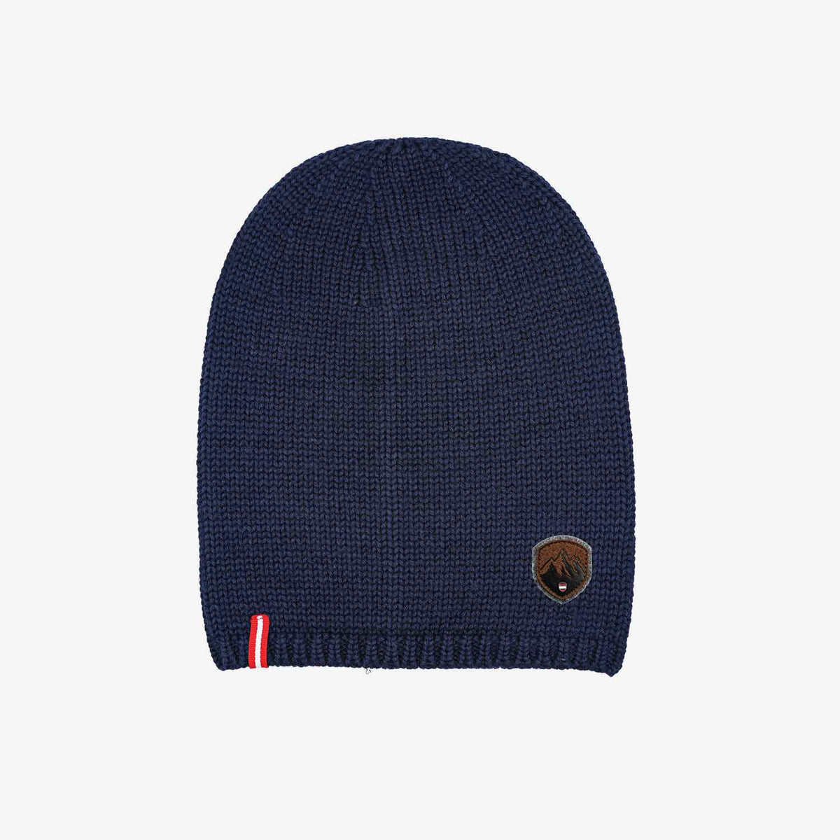 Österreich Berg Merino Mütze navy #Farbe_Navy