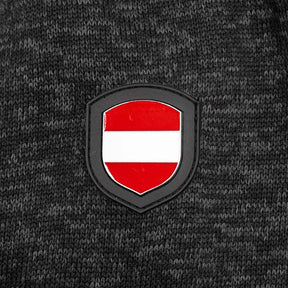 Österreich Emblem Fahne Black Edition Jacke