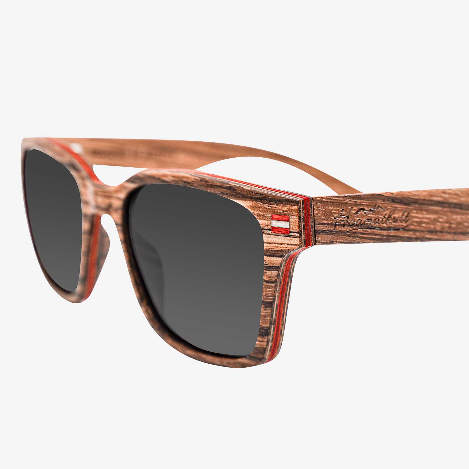 Österreich Holz Sonnenbrille