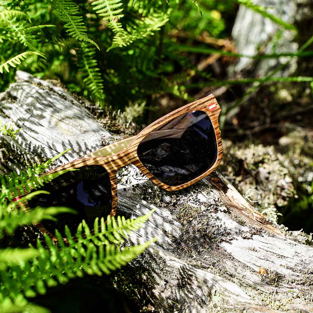 Österreich Holz Brille