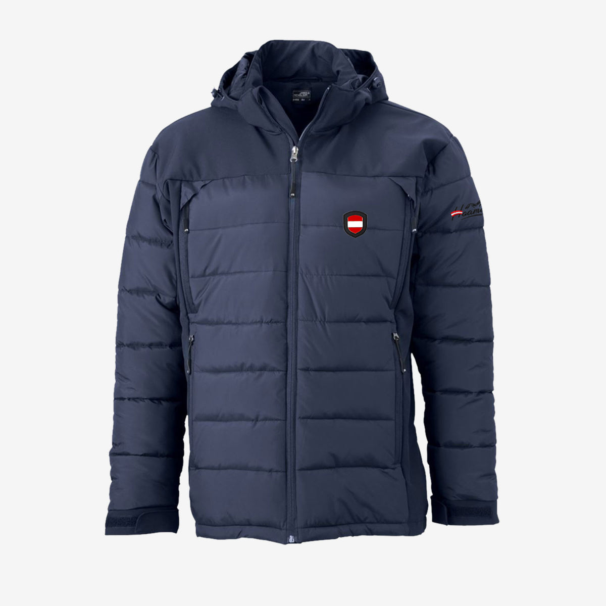 Österreich Winterjacke  #Farbe_Navy-Blau