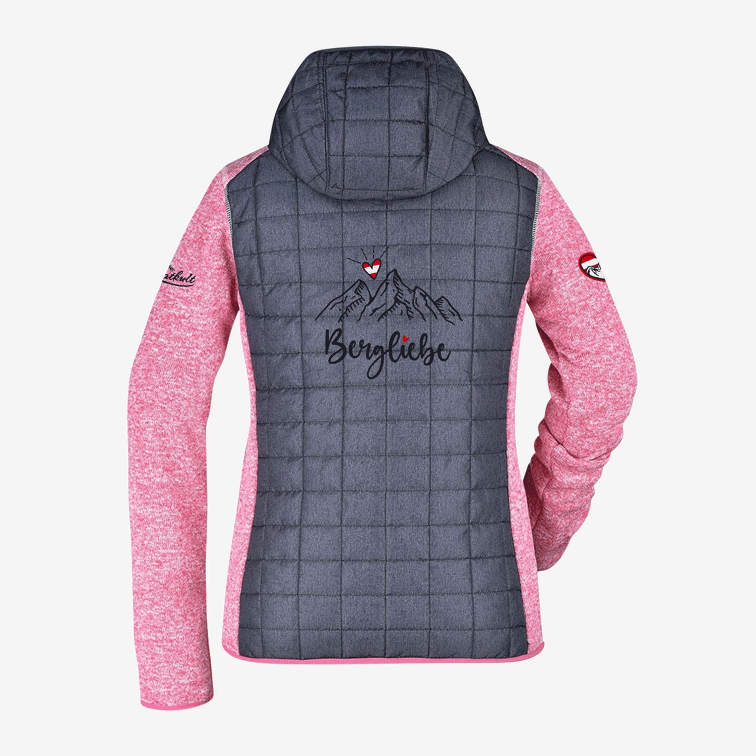 Bergliebe Strick-Steppjacke