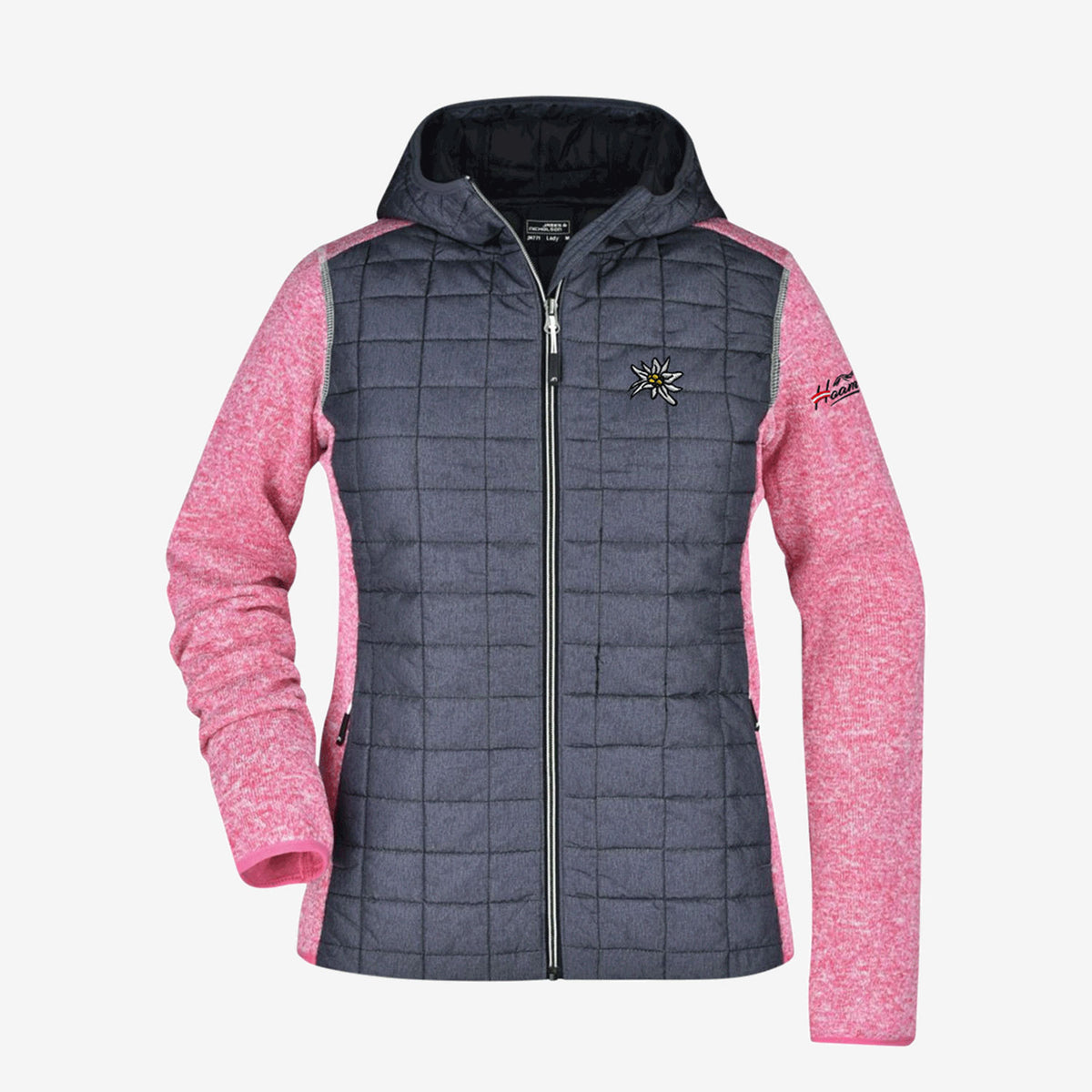 Pinke Edelweiss Jacke #Farbe_Pink