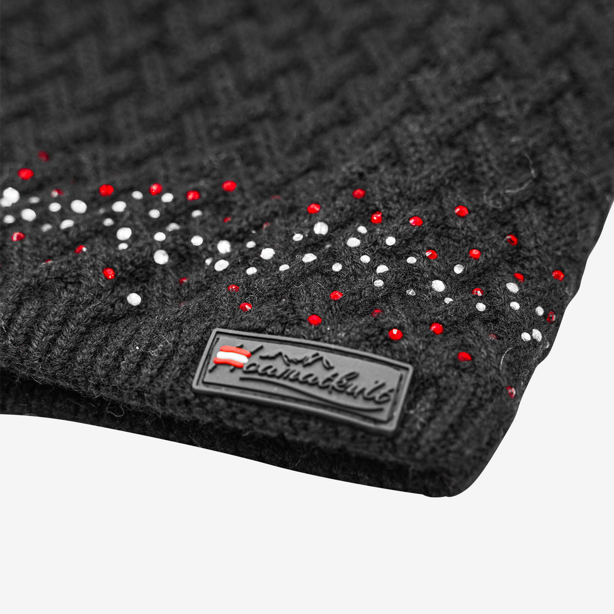 Österreich Kristall Stirnband - schwarz