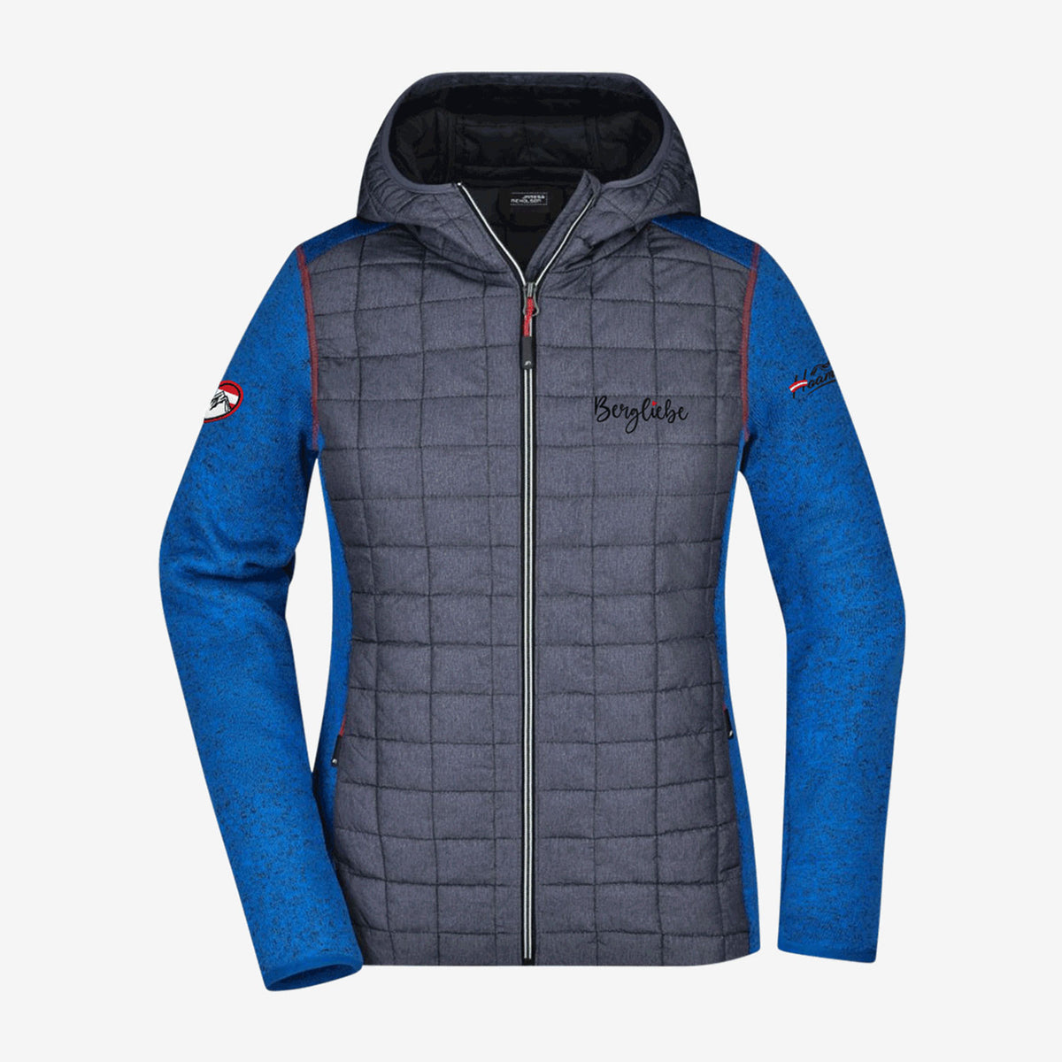 Steppjacke Bergliebe Blau #Farbe_Royal-Blau