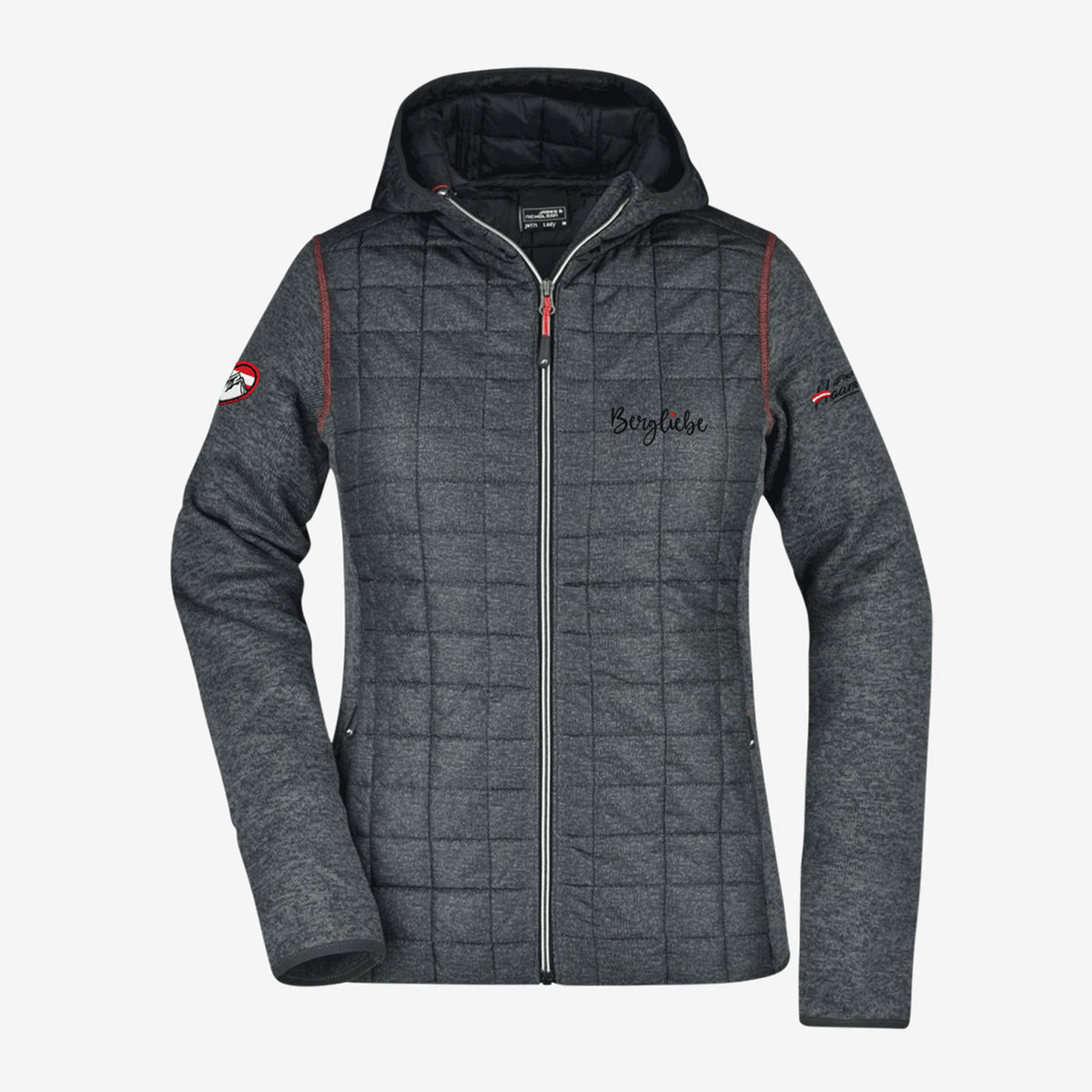 Steppjacke Bergliebe #Farbe_Grau