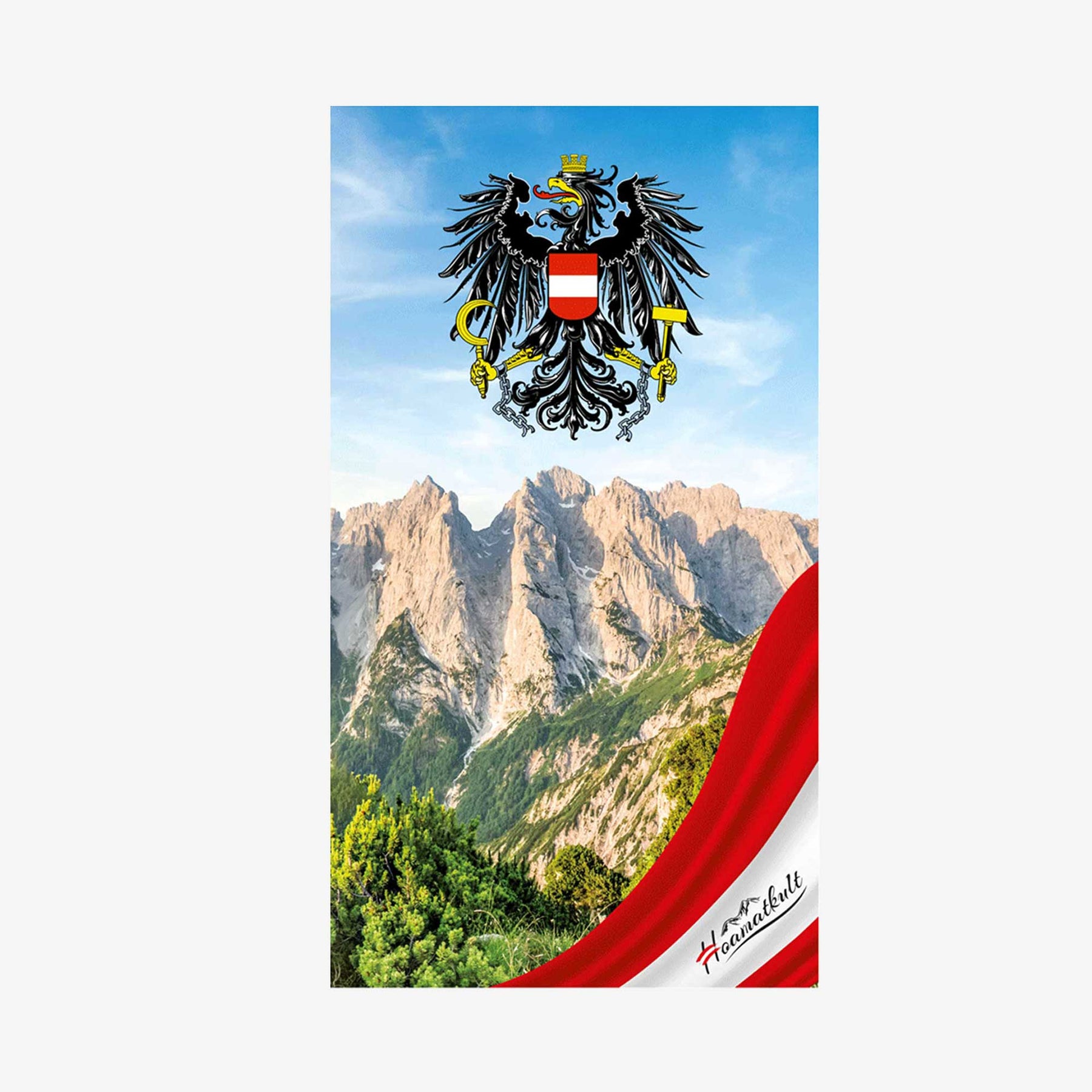 Bade- und Saunatuch Alpen