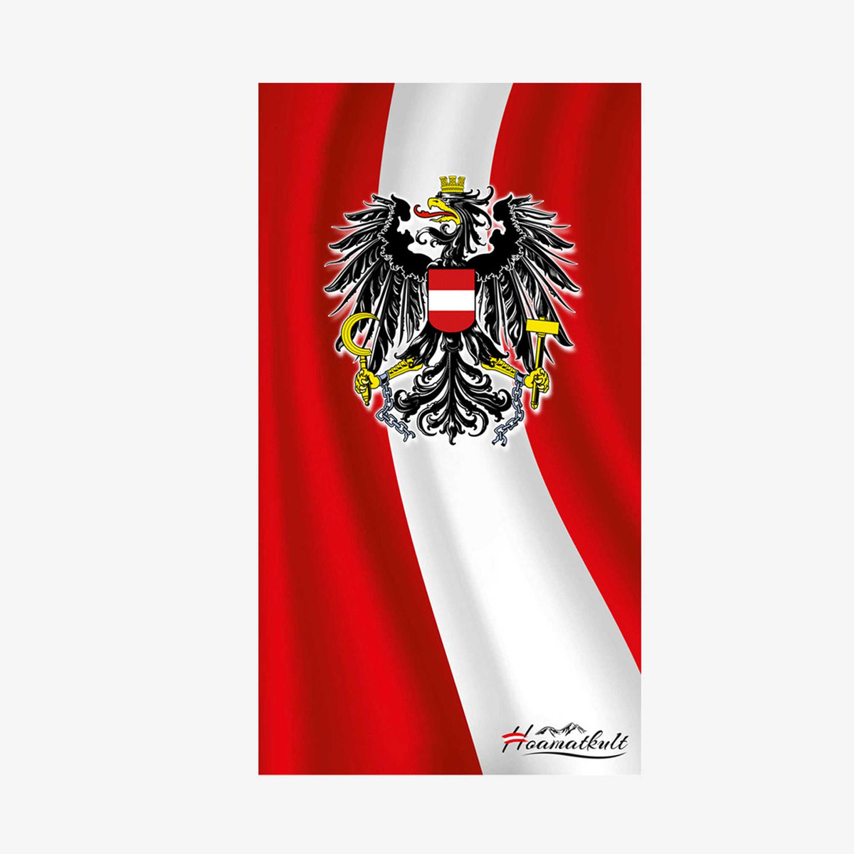 Österreich Adler Strandtuch