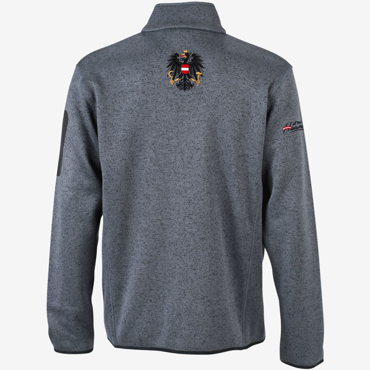 Adler "Edition" Strickfleece Jacke ohne Kapuze