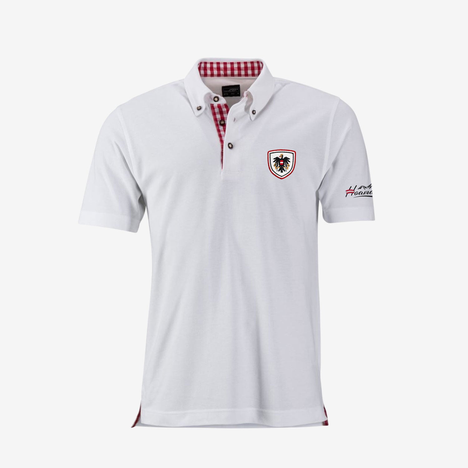 Österreich Wappen Trachtenpolo