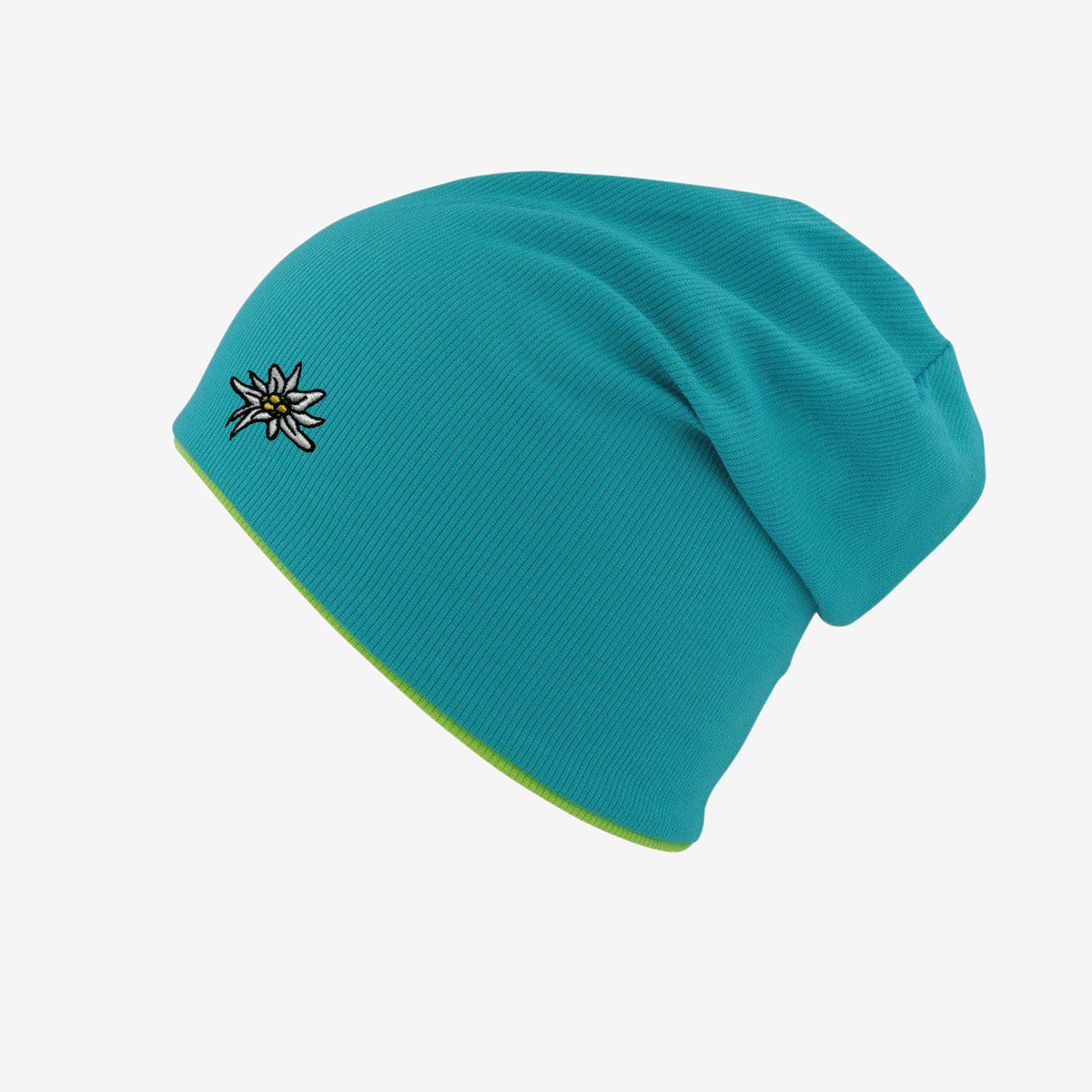 Edelweiss Beanie #Farbe_Türkis