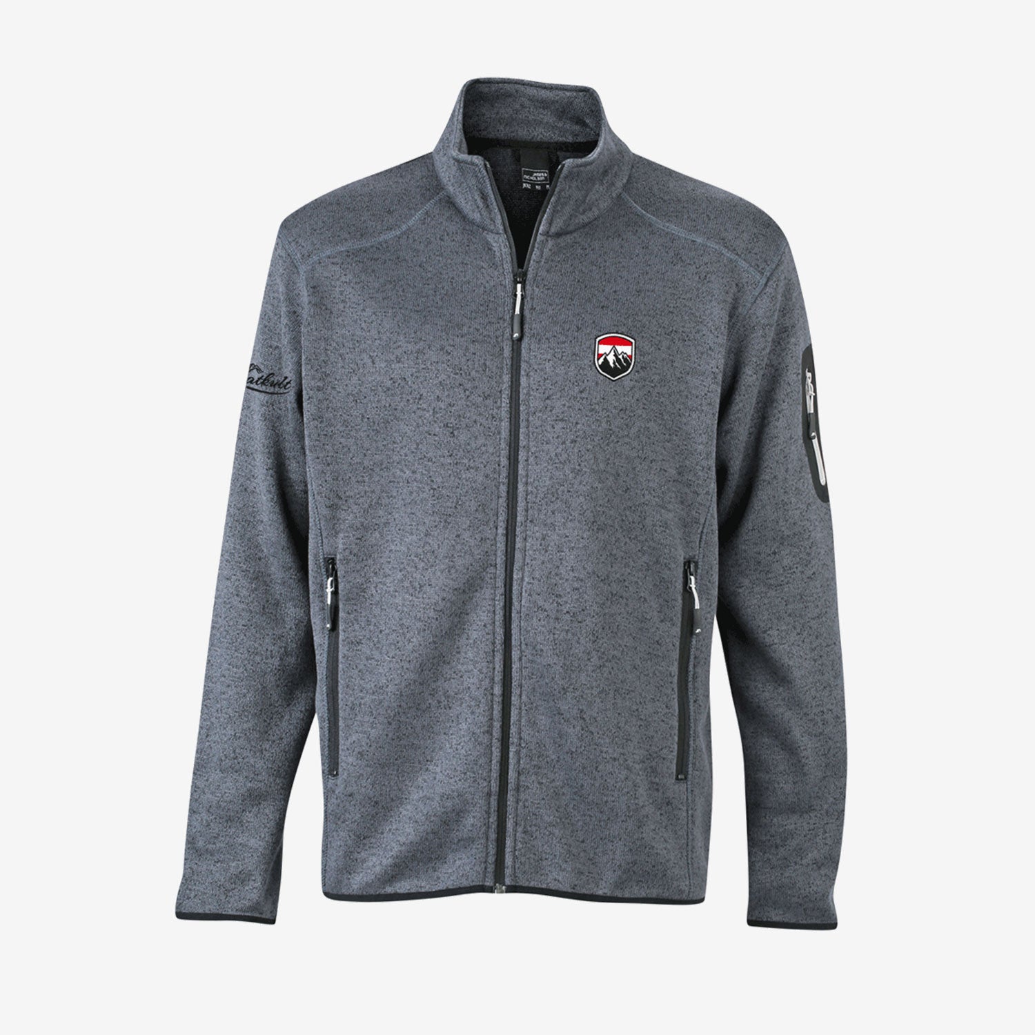 Berg Wanderjacke aus Strickfleece