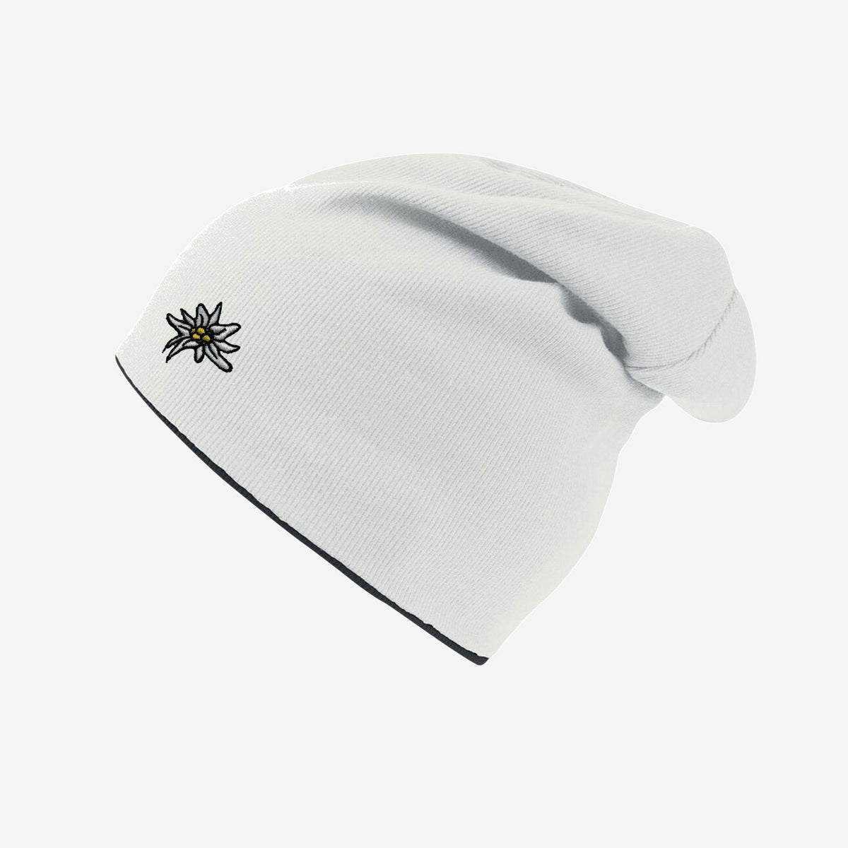 Edelweiss Beanie #Farbe_Weiss