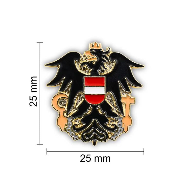 Österreich Adler Anstecknadel - Gold