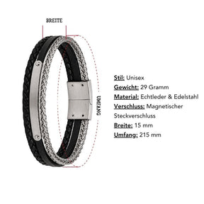 Abmessungen Armband 3 Echtleder Edelstahl 0cc6d6da 8eb1 46a1 Aab7 C749fd6c2b94