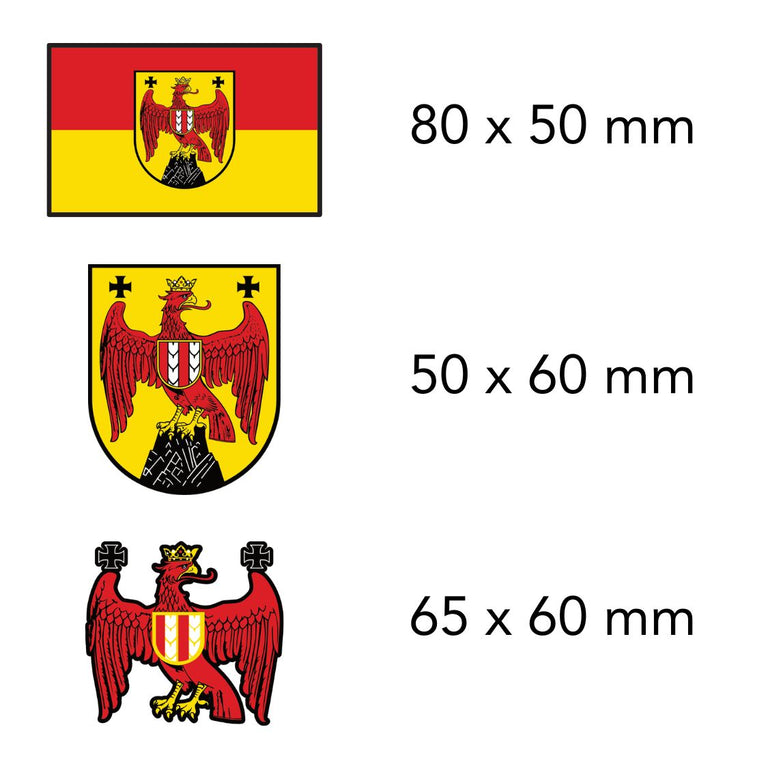 Burgenland Sticker Set - 3 Stück