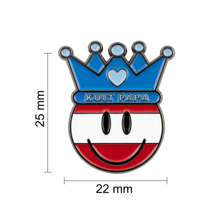 Kult Papa Anstecknadel