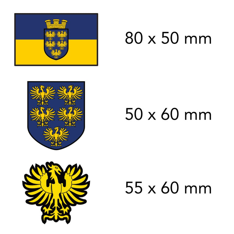 Niederösterreich Sticker Set - 3 Stück