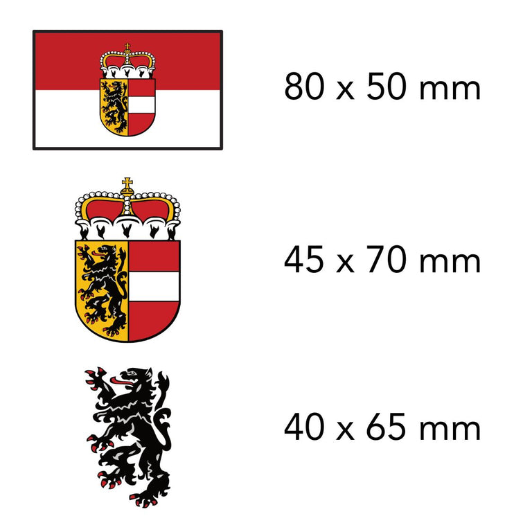 Salzburg Sticker Set - 3 Stück