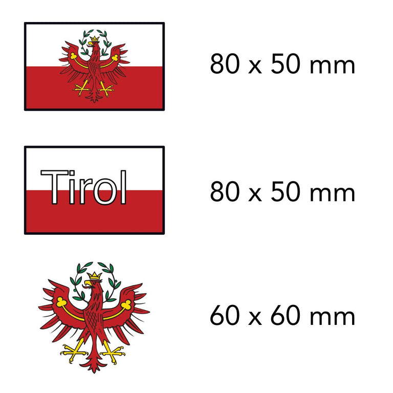 Tirol Sticker Set - 3 Stück