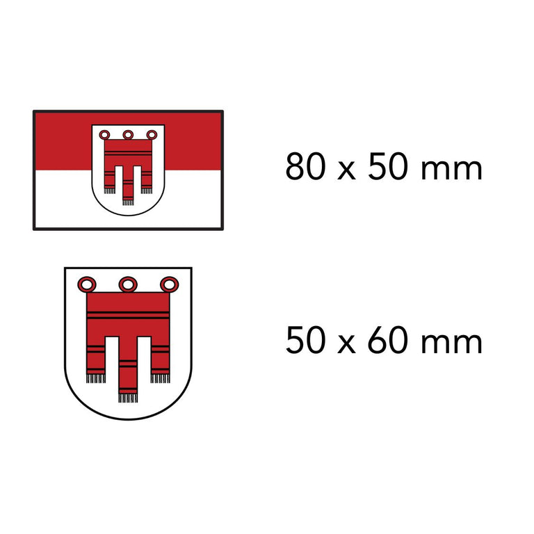 Vorarlberg Sticker Set - 2 Stück