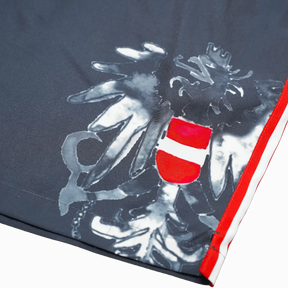 Adler Motiv Badehose dunkelblau