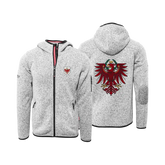 Alpenmode Strickfleece Jacke Herren Tirol Adler