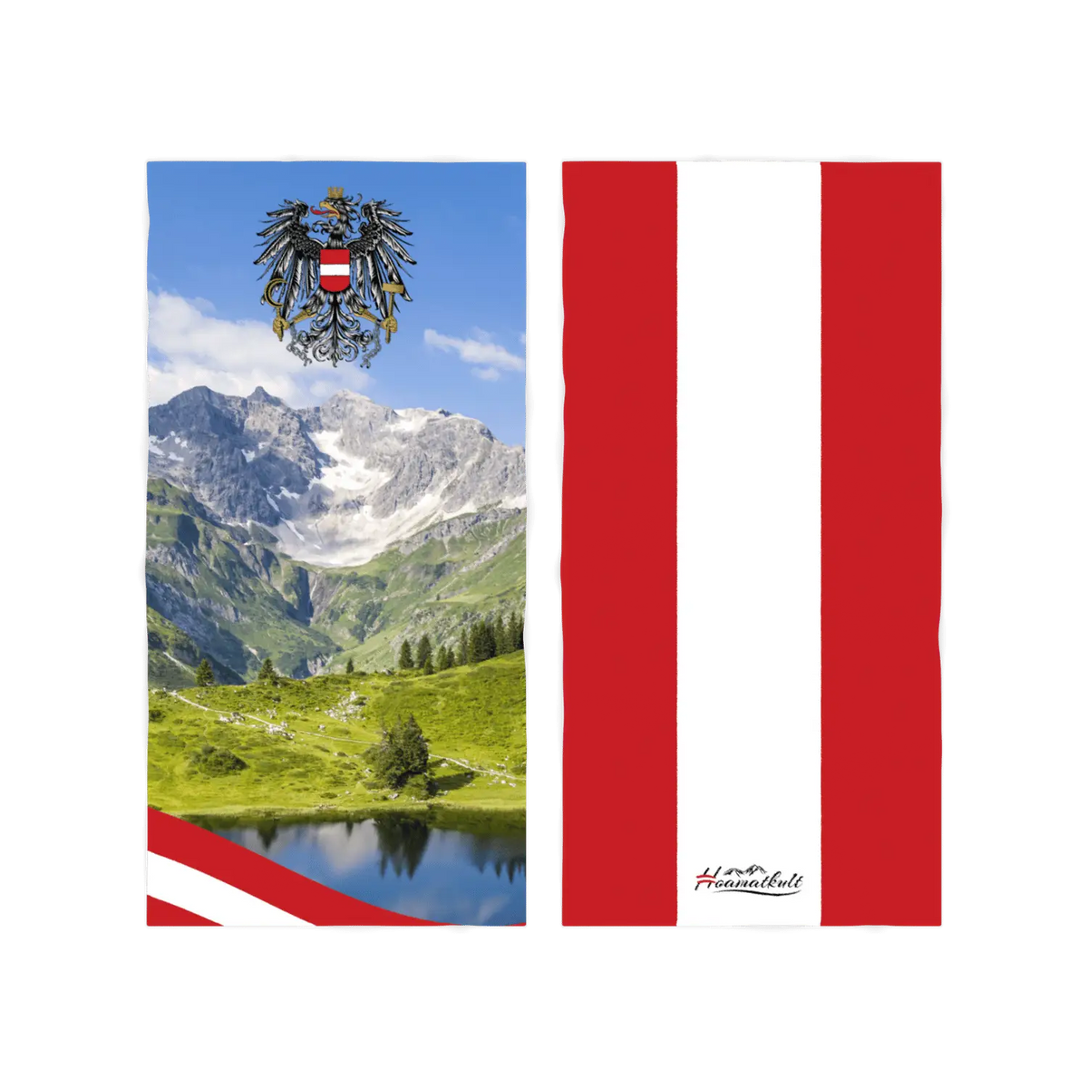 Alpensee Mikrofaser Badetuch Österreich