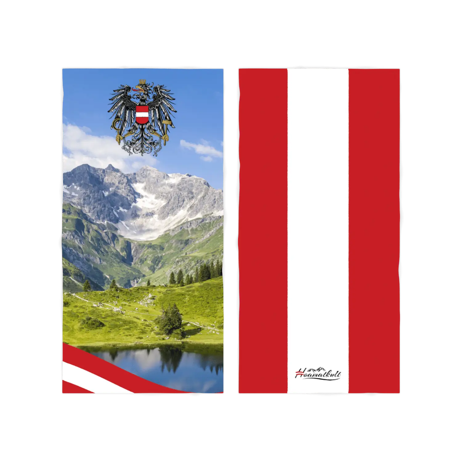 Alpensee Mikrofaser Badetuch Österreich