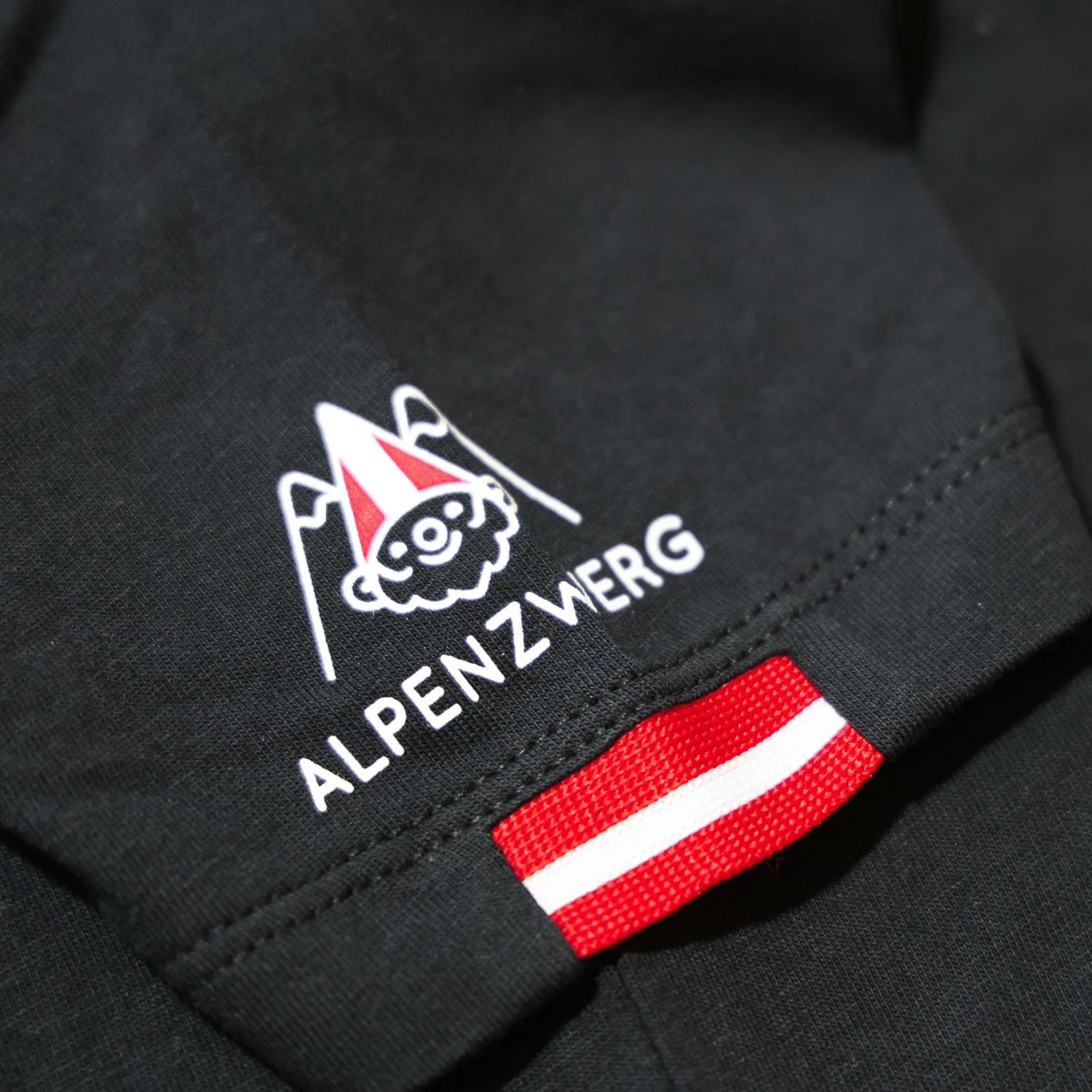 Alpenzwerg Kinder Shirt Österreich #Farbe_Schwarz